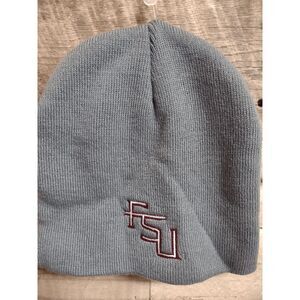 NEW FSU Florida State Seminoles Gray Beanie by Captivating Headgear NCAA